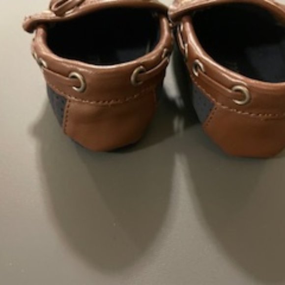 Kenneth Cole Navy Baby Loafers - Picture 3 of 3